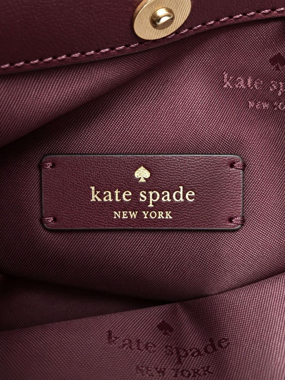 Kate spade Burgundy Crossbody Bag